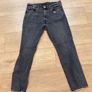 Abercrombie & Fitch Men's Vintage Black 90’s Straight Jeans